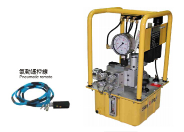 Pneumatic hydraulic wrench special pump